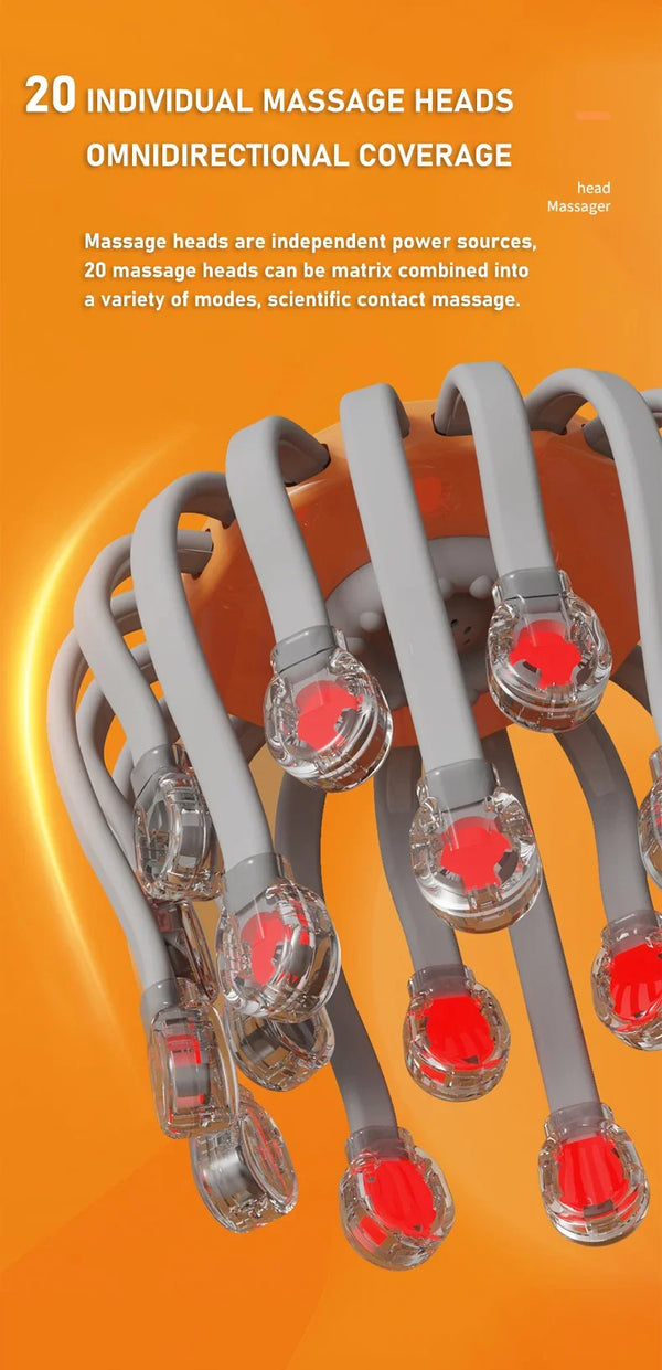 Octopus Head Massager Bliss