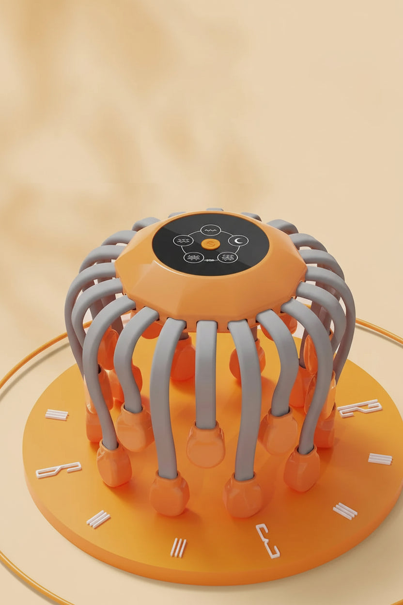 Octopus Head Massager Bliss – Scalp Relaxation Tool